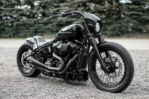 "Aggressor" Series Softail Street Bob FXBB/S And Low Rider FXLR Headlight Fairing 2018-2024