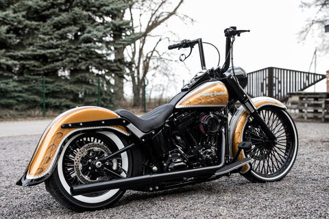 Softail Slim 4" Stretch Rear Fender 2012-2017