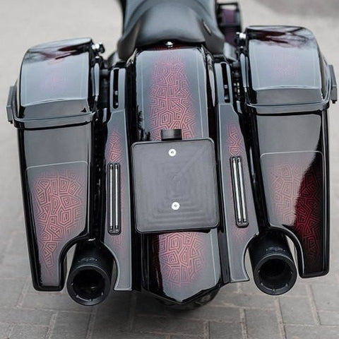 Extended Touring Rear Fender 2009-2023 "Flow"