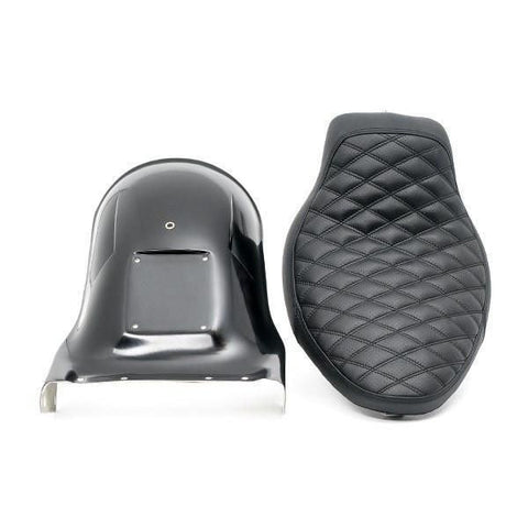 Short Bobber Softail Rear Fender and Seat Kit 2008-2017 “Short Oval”