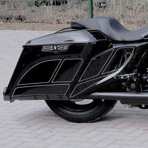 Stretched Extended Touring Side Covers 2009-2013 "Gazelle"