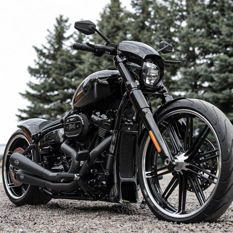 2025-2026 "Aggressor" Series Softail M8 Radiator Cover