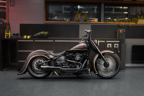 2018-2025 M8 Softail Stretched Rear Fender for 180-200mm Tires