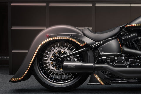 2018-2025 M8 Softail Stretched Rear Fender for 180-200mm Tires