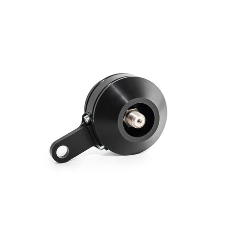 "Twin Cam" Rocker Box Mounted Air Ride Black Pressure Gauge Kit